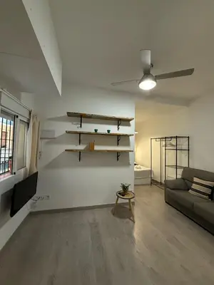 Cama o camas de una habitación en Encantador apartamento céntrico y equipado