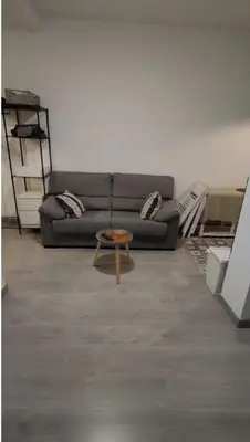 Zona de estar de Encantador apartamento céntrico y equipado