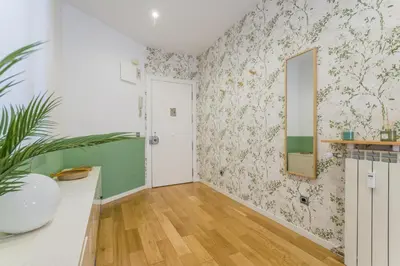 Un baño de Stunning Stylish - 2BD 1BT - Chamberí