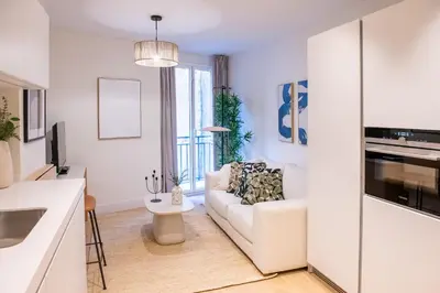 Una cocina o zona de cocina en Excelsa Apartments