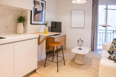 Una cocina o zona de cocina en Excelsa Apartments