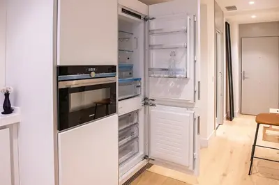 Una cocina o zona de cocina en Excelsa Apartments