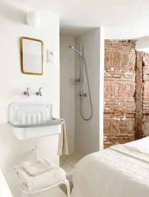 Un baño de Radiant Loft in the Heart of Madrid