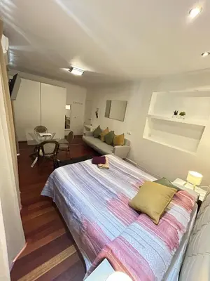 Cama o camas de una habitación en Alojamiento Angel