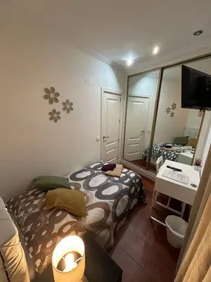 Cama o camas de una habitación en Alojamiento Angel