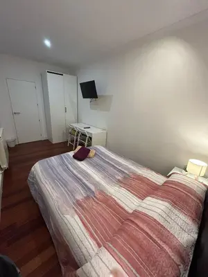 Cama o camas de una habitación en Alojamiento Angel