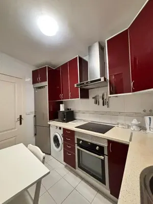 Una cocina o zona de cocina en Alojamiento Angel