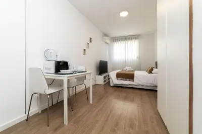Cama o camas de una habitación en Deluxe VII - Ferga Suites