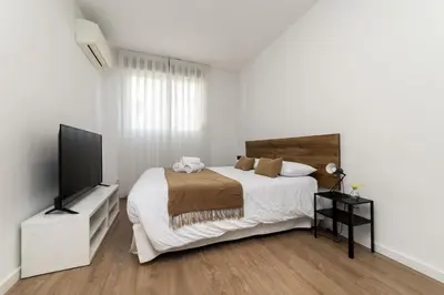 Cama o camas de una habitación en Deluxe VII - Ferga Suites