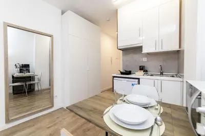 Una cocina o zona de cocina en Deluxe V - Ferga Suites