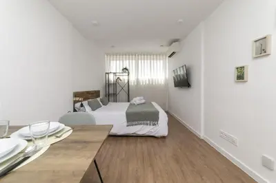 Cama o camas de una habitación en Deluxe VI - Ferga Suites