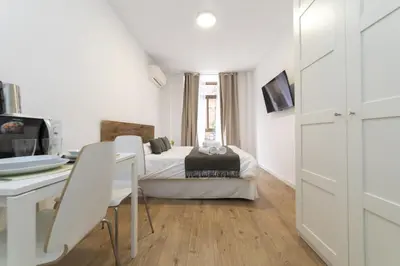 Una televisión o centro de entretenimiento en Luxury XIII - Ferga Suites