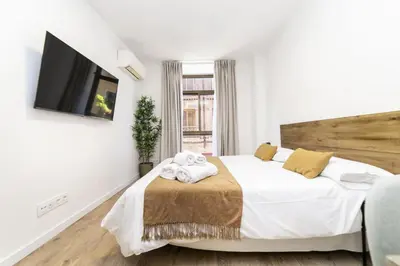 Cama o camas de una habitación en Luxury I - Ferga Suites