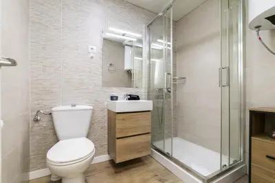 Un baño de Luxury I - Ferga Suites