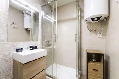 Un baño de Luxury I - Ferga Suites