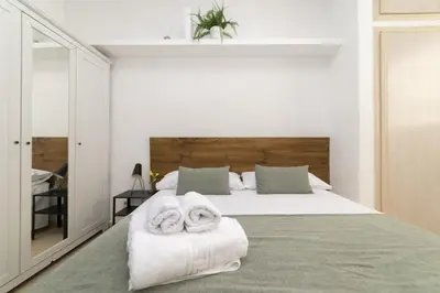 Cama o camas de una habitación en Classy I - Ferga Suites