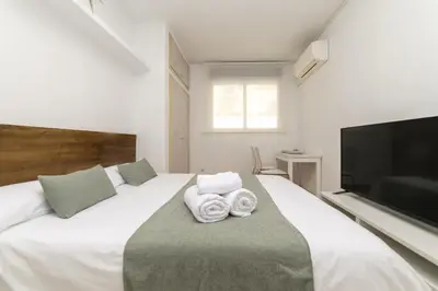 Cama o camas de una habitación en Classy I - Ferga Suites