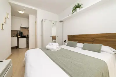Cama o camas de una habitación en Classy I - Ferga Suites