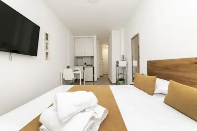 Cama o camas de una habitación en Classy VIII - Ferga Suites