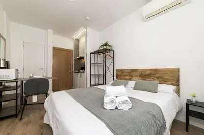 Cama o camas de una habitación en Classy V - Ferga Suites