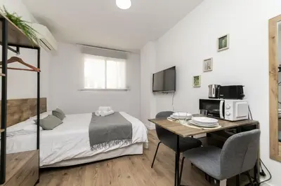 Cama o camas de una habitación en Classy V - Ferga Suites