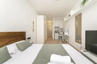 Cama o camas de una habitación en Classy VII - Ferga Suites