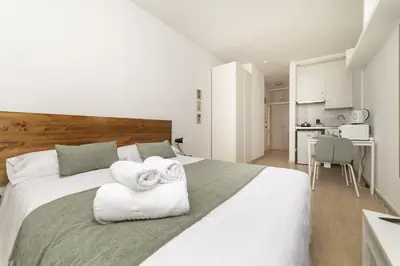 Cama o camas de una habitación en Classy VII - Ferga Suites