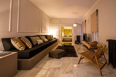 Zona de estar de 100m2 of luxury in the heart of the Salamanca neighborhood