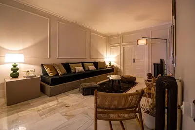 Zona de estar de 100m2 of luxury in the heart of the Salamanca neighborhood