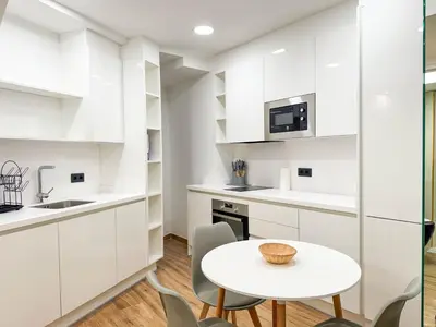 Una cocina o zona de cocina en Ciudad Rodrigo Suites