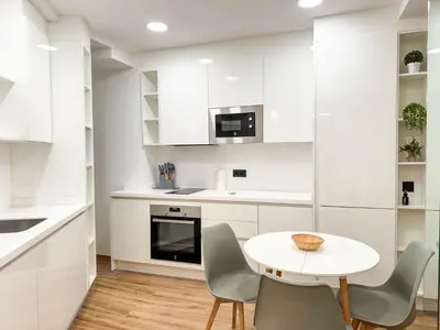 Una cocina o zona de cocina en Ciudad Rodrigo Suites