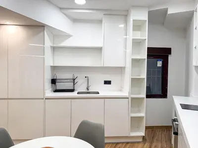 Una cocina o zona de cocina en Ciudad Rodrigo Suites