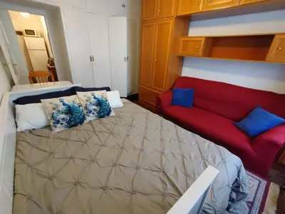 Cama o camas de una habitación en Studio in Granvia area