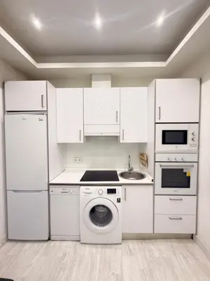 Una cocina o zona de cocina en Precioso Apartamento Moderno Recién Reformado