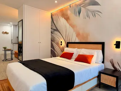 Cama o camas de una habitación en dozZze - Madrid Río