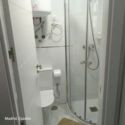 Un baño de Hospedaje La Campana