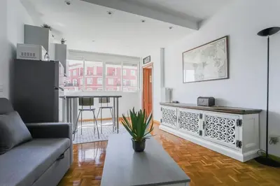 Zona de estar de Cozy and bright - 1 Bedroom 1 Bathroom - Salamanca