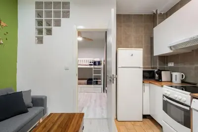 Una cocina o zona de cocina en Downtown apartment 2 Bedrooms