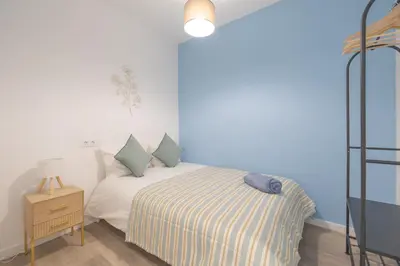 Cama o camas de una habitación en Home Chueca - Gran via
