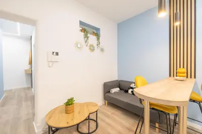 Zona de estar de Home Chueca - Gran via
