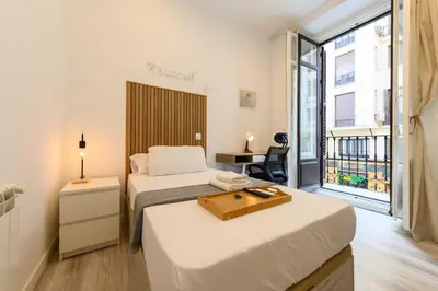 Cama o camas de una habitación en Los Angeles comfortable room and Temporary SBE1011