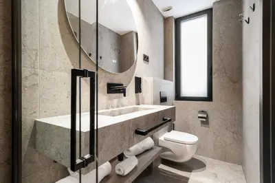 Un baño de Pacifico Suites near Retiro