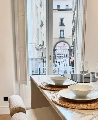 Plano de Charming Plaza Mayor Views & Top location