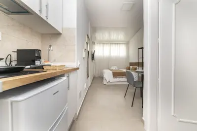 Una cocina o zona de cocina en Deluxe XVI - Ferga Suites