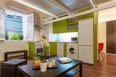 Una cocina o zona de cocina en My city Home- Maravilloso Apartamento en Sol