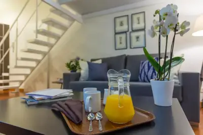 Zona de estar de My city Home- Maravilloso Apartamento en Sol