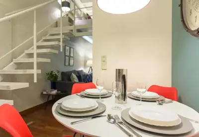 Zona de estar de My city Home- Maravilloso Apartamento en Sol