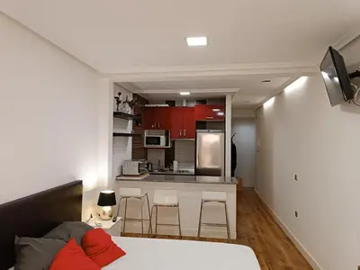 Una cocina o zona de cocina en Exyca Chueca
