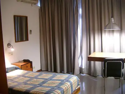 Cama o camas de una habitación en Students Only - Colegio Mayor Universitario de la Casa do Brasil, Madrid