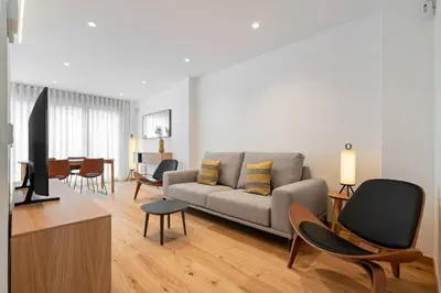 Zona de estar de Elegance & comfort in Chamberi- 2A